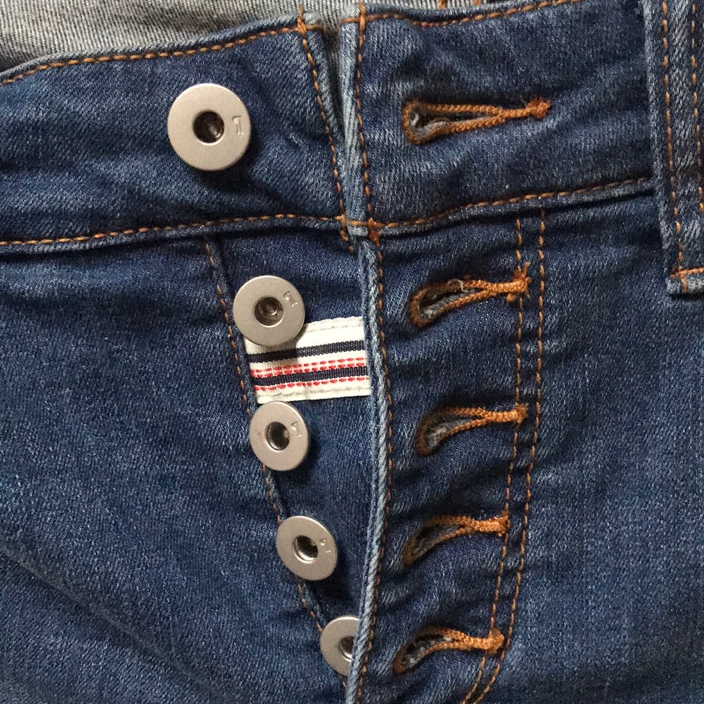 Pilcro Crop Flare High Waist Jeans - Picture 2 of 5